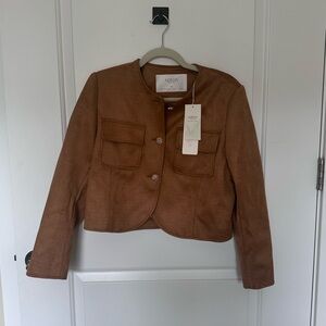 Brown Suede Jacket